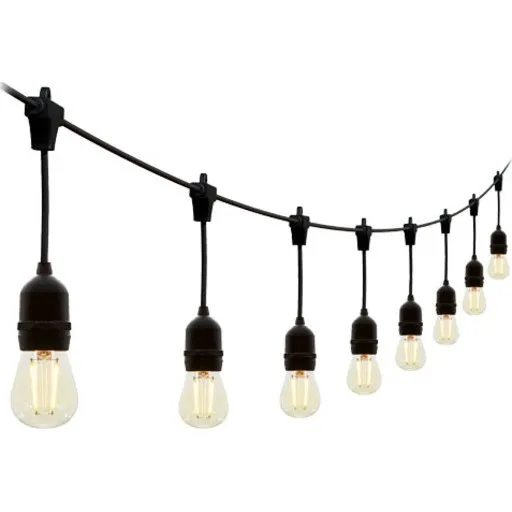 4lite Festoon udendørs lyskæde 11,5 m, varm hvid