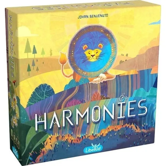 Asmodee Harmonies - Brætspil med farverige landskaber