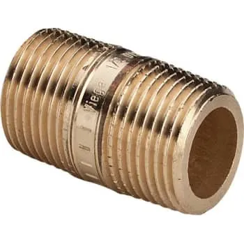 Viega Rødgods Nippelrør 1 1/2" x 60 mm
