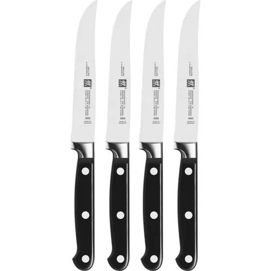 Zwilling Classic Steakknive Sæt 4 stk, Sort/Sølv