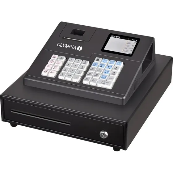 Olympia K100 Direkte Termisk Kasseapparat 7" LED, 2000 PLUer