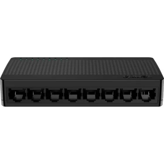Tenda SG108M 8-port Gigabit switch, sort