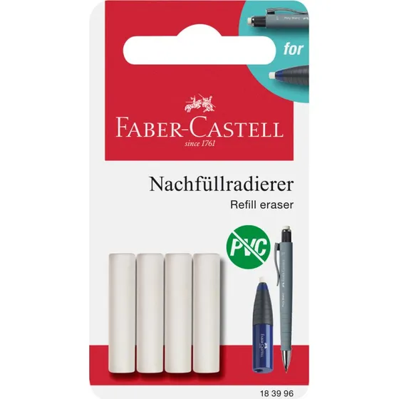 Faber-Castell Viskelæder Refill, blister