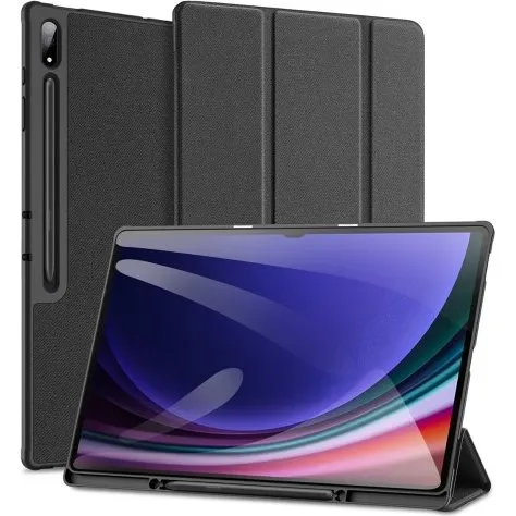 DUX DUCIS Domo Tri-fold Stand, Sort til Galaxy Tab S10/S9/S8 Ultra