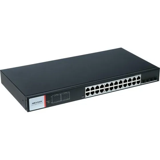 Hikvision DS-3T1528HP-SI-24P4F PoE-switch uden strømforsyning