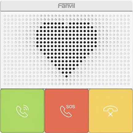 Fanvil Y501 IP-intercomstation, hvid, kablet, PoE