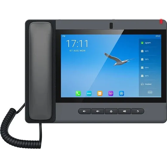Fanvil A320 IP-Telefon, 10,1" Skærm, 20 Linjer, Sort