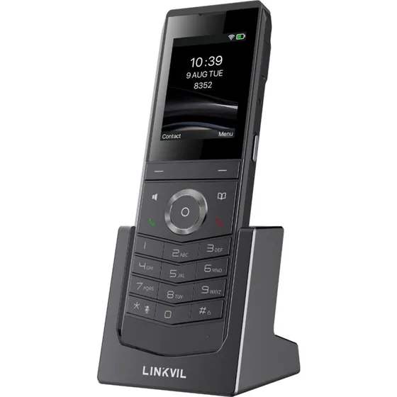 Fanvil W611W V2 Trådløs WiFi-håndsæt, Sort