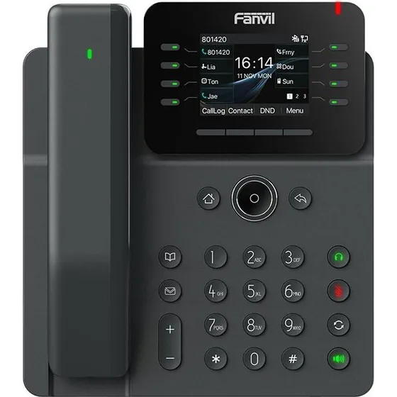 Fanvil V62 Pro IP-telefon, sort, 12 linjer, 2,8" LCD