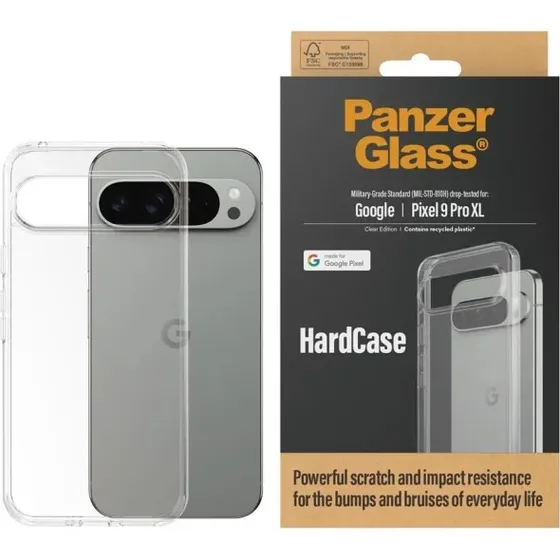 PanzerGlass HardCase Gennemsigtig til Google Pixel 9 Pro XL
