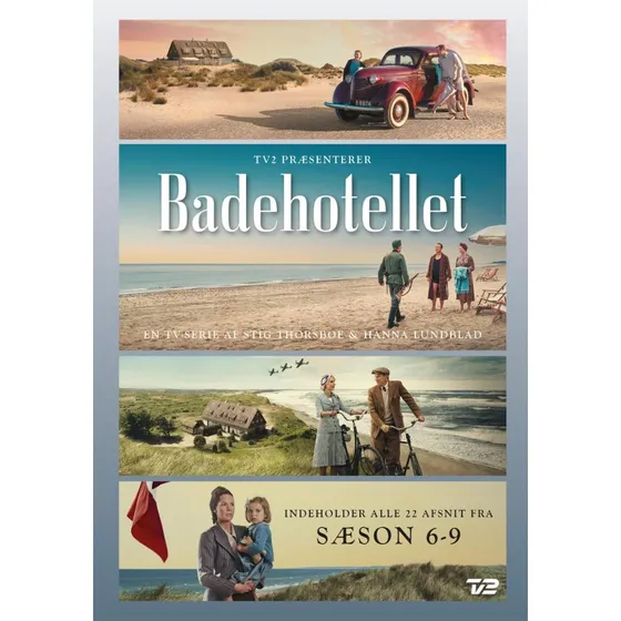 Badehotellet Sæson 6-9 (8 DVD) – Danmark 1939-1945