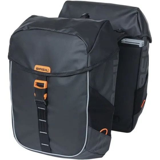 BASIL Miles Sidetaskesæt 34L (MIK) – vandtæt