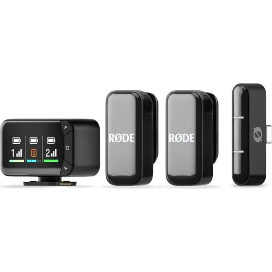 Røde Trådløs Micro Kamera Sæt, Bluetooth, USB-C
