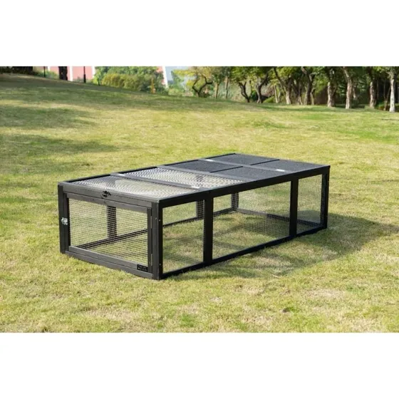 Nordic Paws Udendørs løbegård til kaniner XL 180x90x48cm