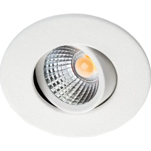SG Armaturen Nano Tilt indbygningsspot 4000K hvid