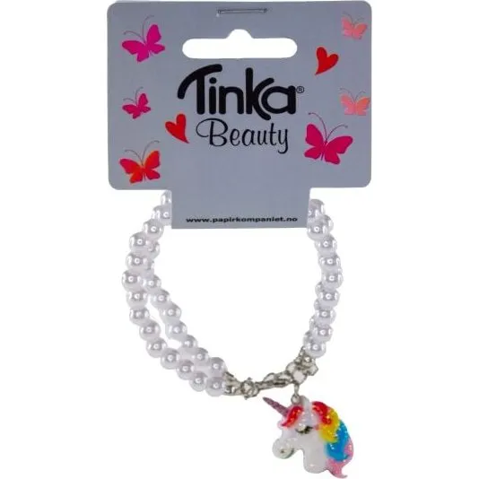 Tinka Beauty Armbånd Perler med Enhjørninge Vedhæng