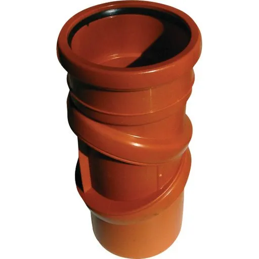 Jotiflex 110 mm trinløs PP-kloakbøjning 0-90°