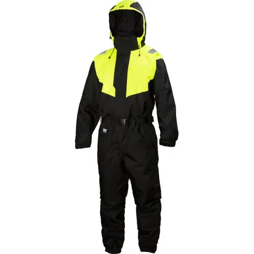 Helly Hansen Leknes Termodragt, Sort/Gul, C44
