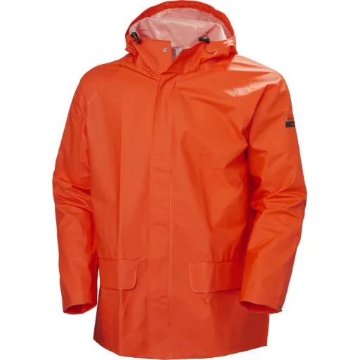 Helly Hansen Mandal regnjakke, mørkorange, L