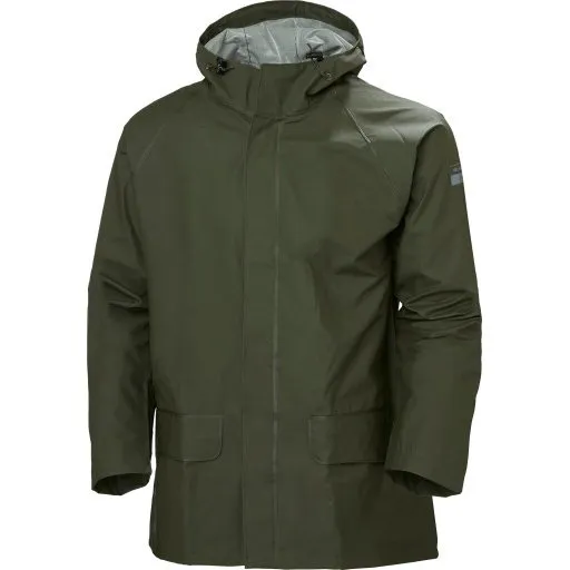 Helly Hansen Mandal regnjakke, mørkegrøn, S