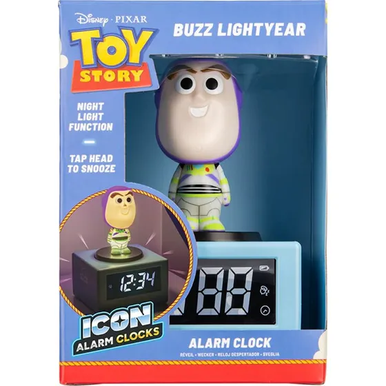 Paladone Buzz Lightyear Icon Vækkeur – Toy Story Karakter