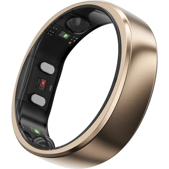 RingConn Gen 2 Air Smart Ring, Guld, IP68, 10 dages batteri
