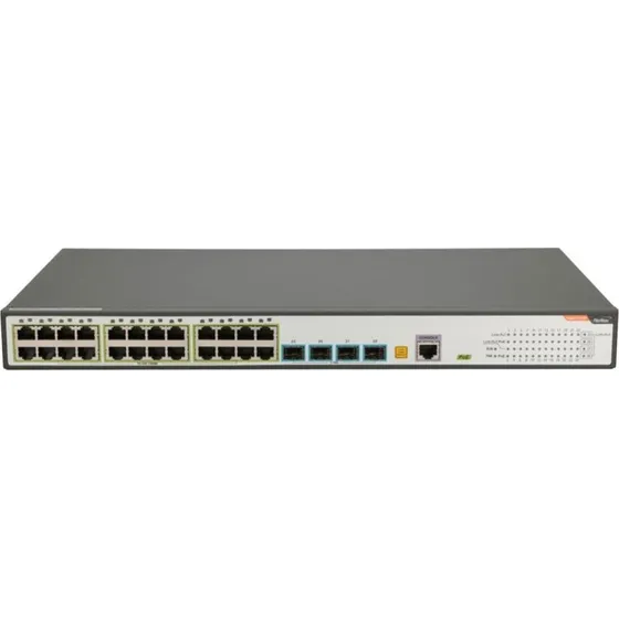 FiberHome S4820-28T-X-PE-AC 24x PoE+ 1U Switch