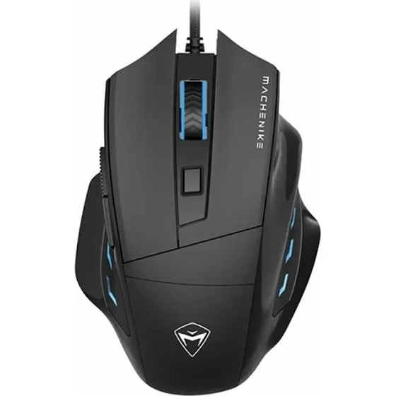 Machenike M3 Kablet Gamingmus, 3200 DPI, 6 Knapper, Sort
