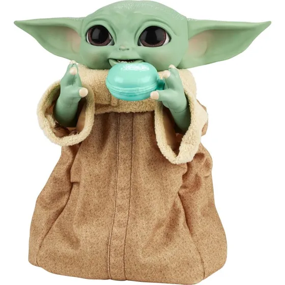 Hasbro Star Wars Galactic Snackin' Grogu 23cm Animatronic Legetøj