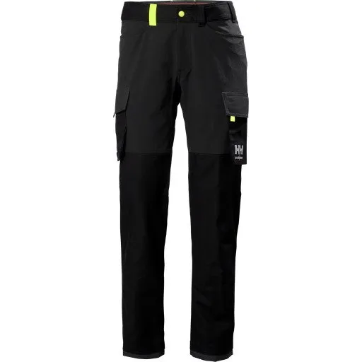 Helly Hansen Oxford Servicebukser 4-vejs stretch, sort/mørkegrå, C156