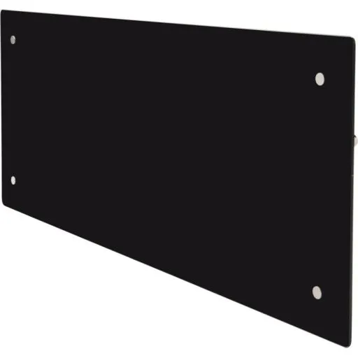 Adax Clea H WiFi-elradiator 600W, sort glas, 9 m²
