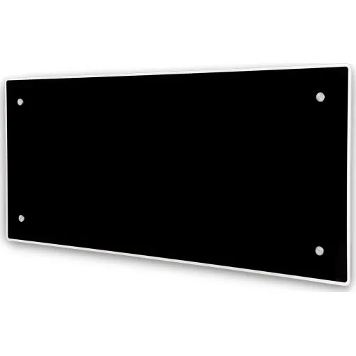 Glamox H60 H 400W el-radiator, sort, 6 m²