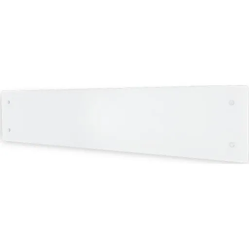 Glamox H60 L el-radiator 1000W, hvid, 15 m²