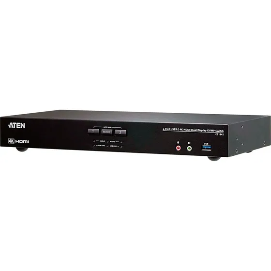 ATEN CS1842 2-Port USB 3.0 4K HDMI Dual Display KVMP Switch