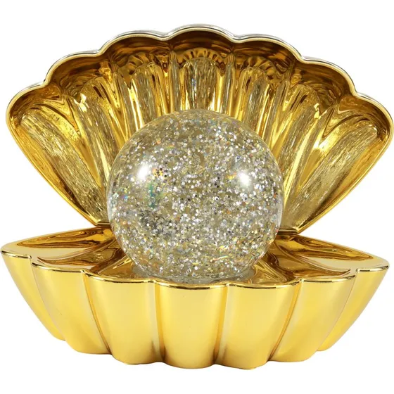 iTotal Muslingelampe Guld Compact