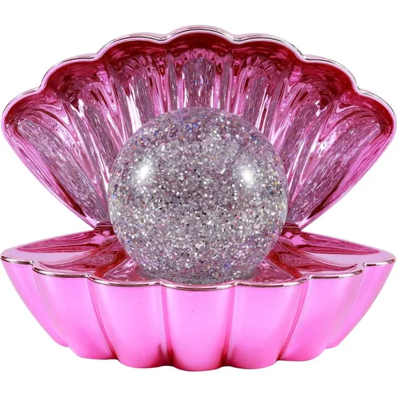 iTotal Muslingelampe Metallic Pink Compact