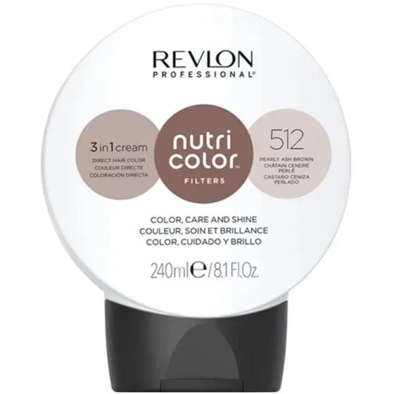 Revlon Nutri Color Filters 512 Pearly Ash Brown 240 ml