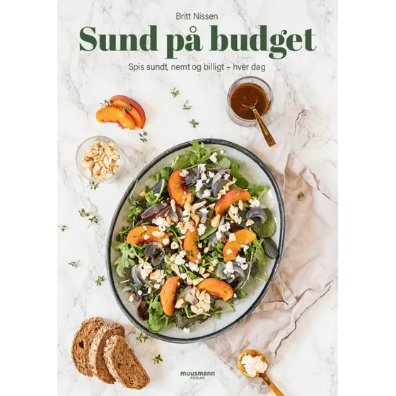 Britt Nissen: Sund på budget - Kogebog (hardcover)