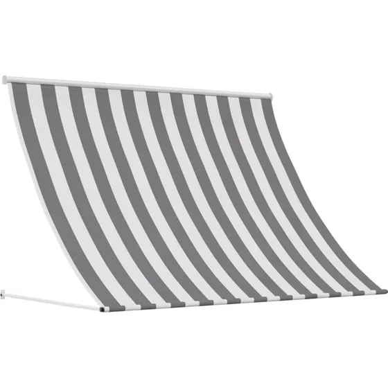 vidaXL Markise Anthracit og Hvid 150 x 150 cm