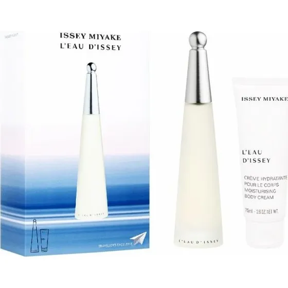 Issey Miyake L'Eau D'Issey Gavesæt 100 ml EDT + 75 ml Kropsfugtighedscreme