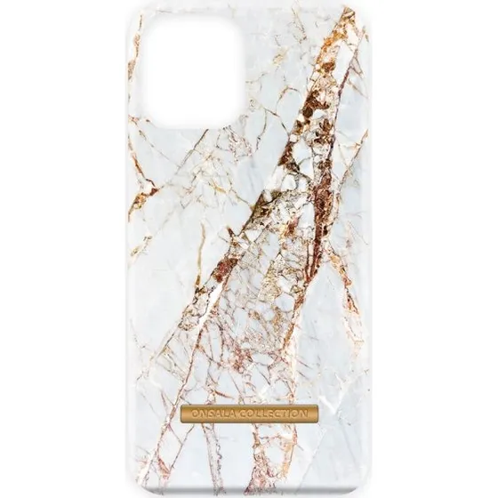 Onsala Soft White Rhino Marble iPhone 13 Cover
