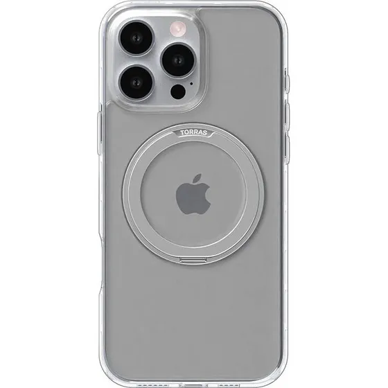 Torras Ostand Pro Cover (iPhone 16 Pro) - Transparent
