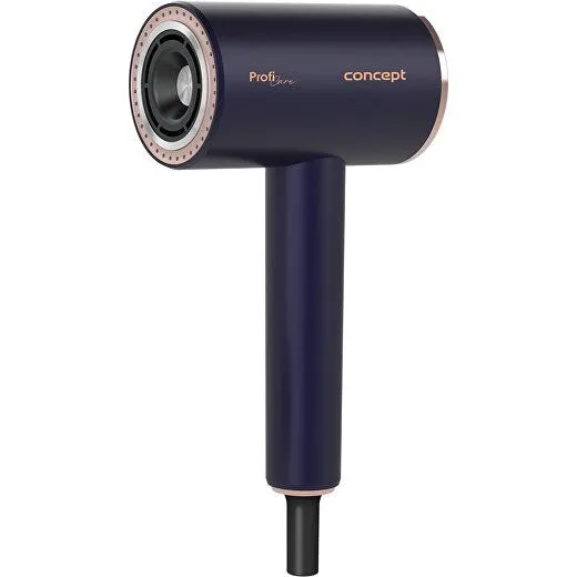 Concept VV8100 BLDC Hårtørrer, 1600 W, 3 Hastigheder, 8 Temperaturer, Lilla