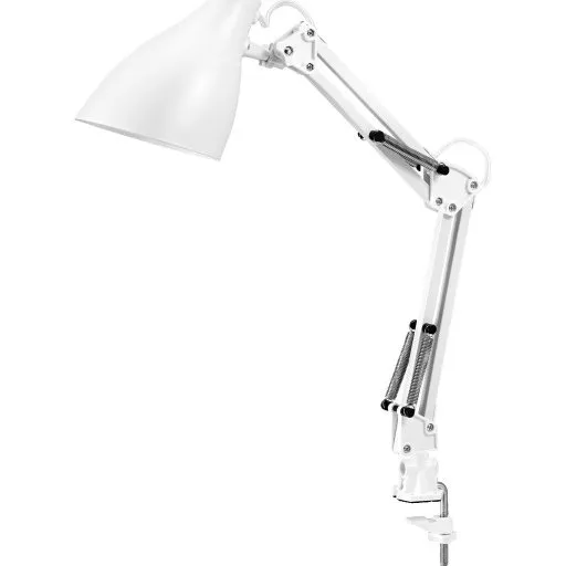 Osram Office Pear klemmelampe, hvid