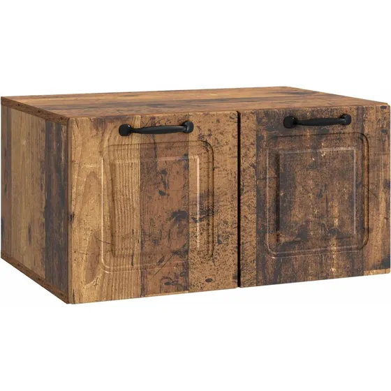 vidaXL Væghængt TV-skab Gammelt Træ 59,5 x 41 x 30 cm