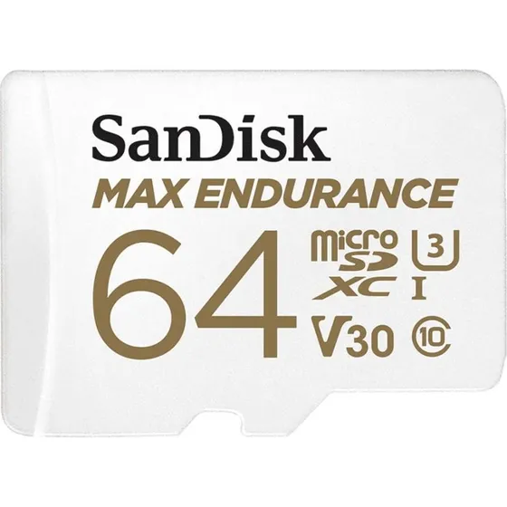 SanDisk Max Endurance microSDXC 64 GB, UHS-I, U3, V30