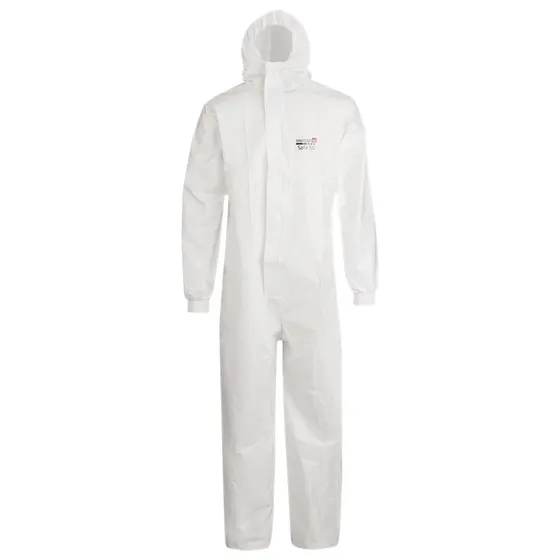 Tyvek Beskyttelsesdragt KAT. III (XL) Hvid