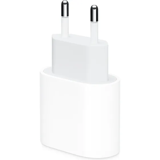 Apple 20W USB-C vægoplader - hvid