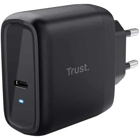 Trust Maxo USB-C 65W laptopoplader – sort