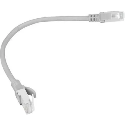 Lanberg PCU6-10CC-0025-S Cat6 UTP 25 cm grå patchkabel